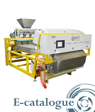 horizontal color sorter cataloque